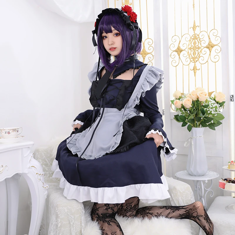 Anime Marin Kitagawa My Dress Up Darling Cosplay Costume Maid Dress Wig Kuroe Shizuku Lolita Outfits Halloween Costumes
Anime Marin Kitagawa My Dress Up Darling Cosplay Costume Maid Dress Wig Kuroe Shizuku Lolita Outfits Halloween Costumes