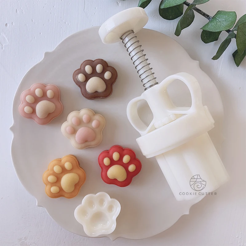20g Mini Cat Paw Shape Mold Mooncake Mold Hand Press Mold Plungers Pastry Dessert Cake Decoration Tools Baking Tools Kitchen
20g Mini Cat Paw Shape Mold Mooncake Mold Hand Press Mold Plungers Pastry Dessert Cake Decoration Tools Baking Tools Kitchen