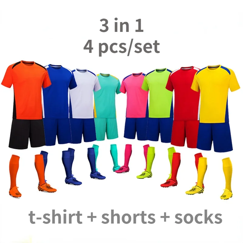 2022 family matching outfits 3 in 1 sports kids clothing sets boys sports wear football race t-shirts shorts and socks 4pcs/set
2022 family matching outfits 3 in 1 sports kids clothing sets boys sports wear football race t-shirts shorts and socks 4pcs/set