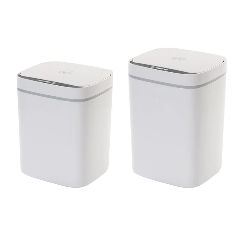 Automatic Touchless Trash Can Infrared Sensor Rubbish Bin Silent Opening Waste Bin ,White
Automatic Touchless Trash Can Infrared Sensor Rubbish Bin Silent Opening Waste Bin ,White