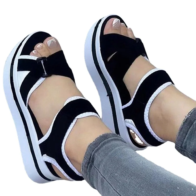 Fashion Women Sandals Lightweight Heels Sandals Summer Shoes for Women Wedge Sandal Platform Sandalias Mujer Footwear Female
Fashion Women Sandals Lightweight Heels Sandals Summer Shoes for Women Wedge Sandal Platform Sandalias Mujer Footwear Female