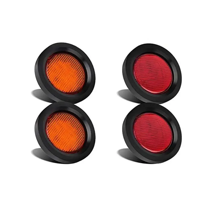 2023 New Truck Round Side Marker 24V Lights 7 Beads Stripe Lights Round Trailer Lamp Practical Car Decoration Warning Auto Parts
2023 New Truck Round Side Marker 24V Lights 7 Beads Stripe Lights Round Trailer Lamp Practical Car Decoration Warning Auto Parts