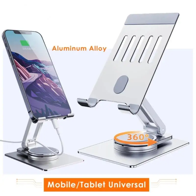 360 ° Rotating Aluminum Silicone Bracket T631/T631s Universal Desktop Stand Suitable For IPads/phones Up To 12.9 Inches
360 ° Rotating Aluminum Silicone Bracket T631/T631s Universal Desktop Stand Suitable For IPads/phones Up To 12.9 Inches