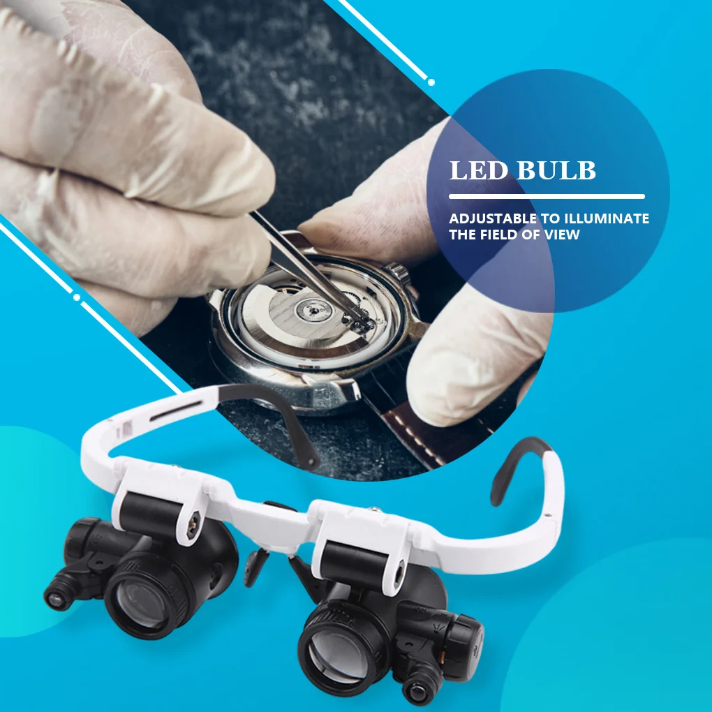 8X 23X Magnifying Glasses Collapsible Hands Free Magnifier Eyeglasses Magnification Loupe Electronic Repair Close Work
8X 23X Magnifying Glasses Collapsible Hands Free Magnifier Eyeglasses Magnification Loupe Electronic Repair Close Work