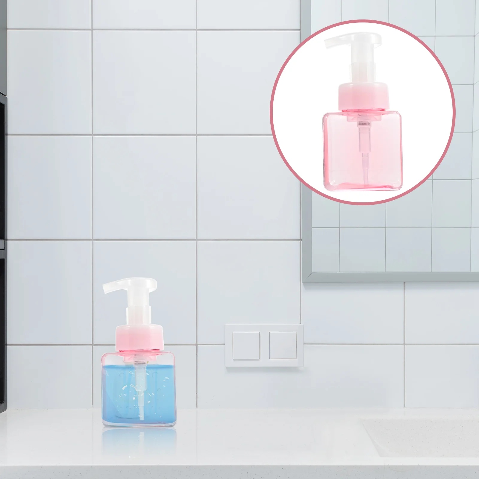 Bottle Soap Liquid Foaming Pump Dispenser Refillable Bottles Empty Container Foam Hand Foamer Containers Mousse Travel Shampoo
Bottle Soap Liquid Foaming Pump Dispenser Refillable Bottles Empty Container Foam Hand Foamer Containers Mousse Travel Shampoo