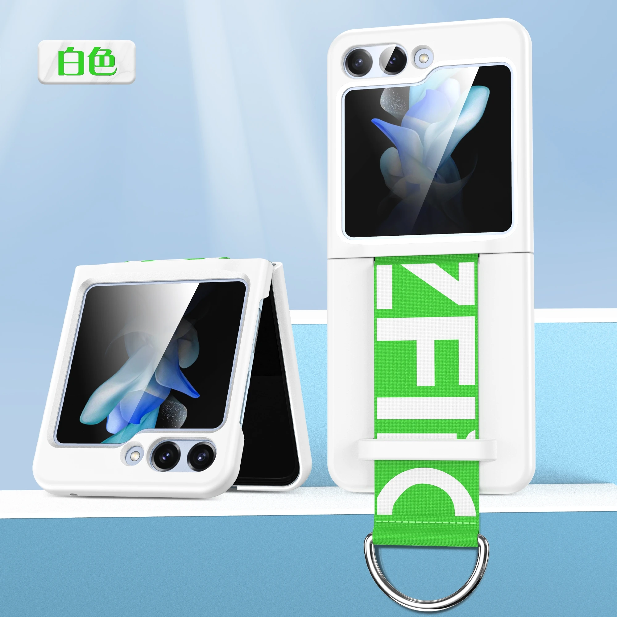 Skin Feel Case for Samsung Galaxy Z Flip 5 5G Flip 4 Flip 3 Wrist Strap Ring Holder Protection PC elasticity Folding Cover
Skin Feel Case for Samsung Galaxy Z Flip 5 5G Flip 4 Flip 3 Wrist Strap Ring Holder Protection PC elasticity Folding Cover