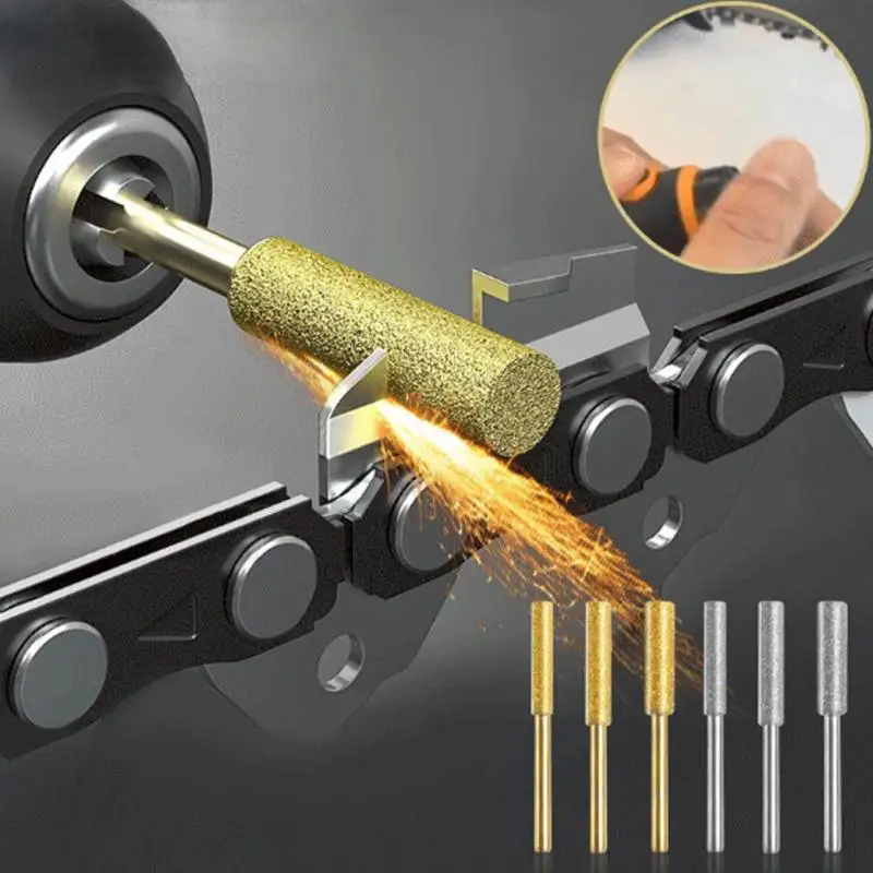 3PCS Diamond Chainsaw Sharpener Burr 4/4.8/5.5mm Grinder Chain Saw Drill Bits Saw Sharpening Carving Grinding Tools
3PCS Diamond Chainsaw Sharpener Burr 4/4.8/5.5mm Grinder Chain Saw Drill Bits Saw Sharpening Carving Grinding Tools