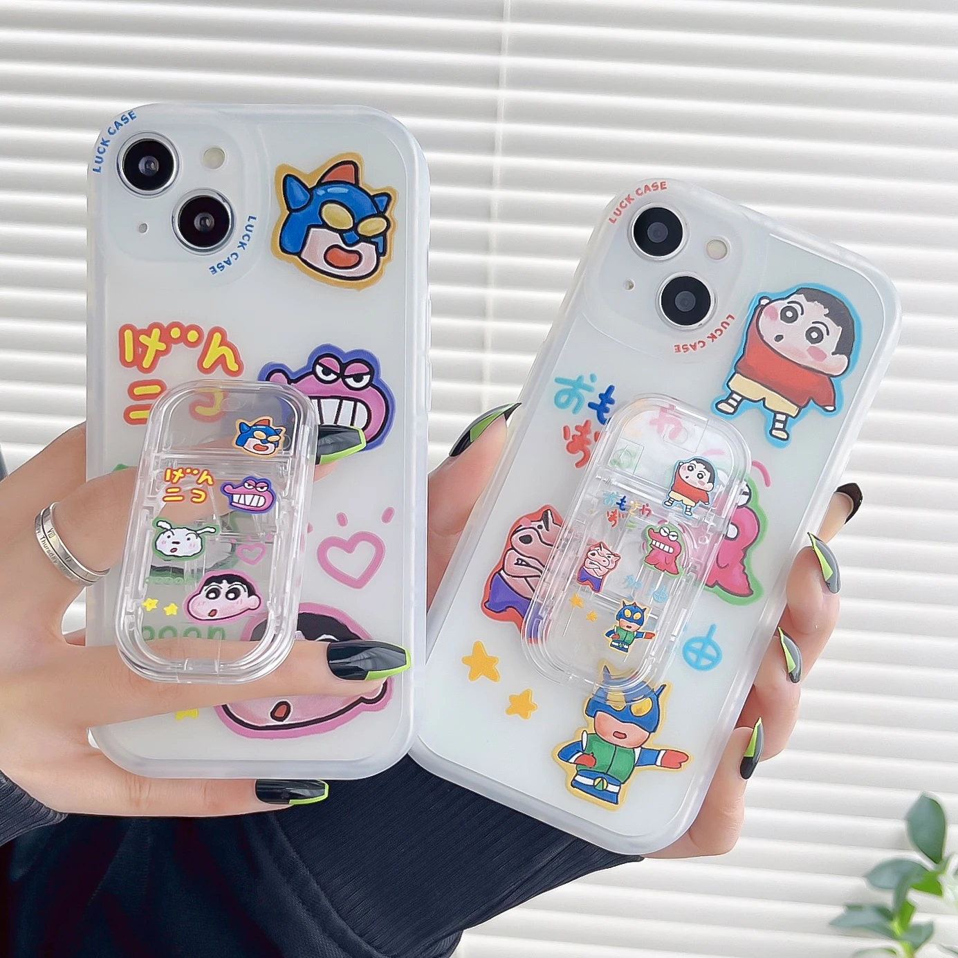 Anime Crayon Shin-chan Cartoon Bracket Phone Cases For iPhone 13 12 11 Pro Max XR XS MAX X Couple Anti-drop Soft TPU Cover Gift
Anime Crayon Shin-chan Cartoon Bracket Phone Cases For iPhone 13 12 11 Pro Max XR XS MAX X Couple Anti-drop Soft TPU Cover Gift