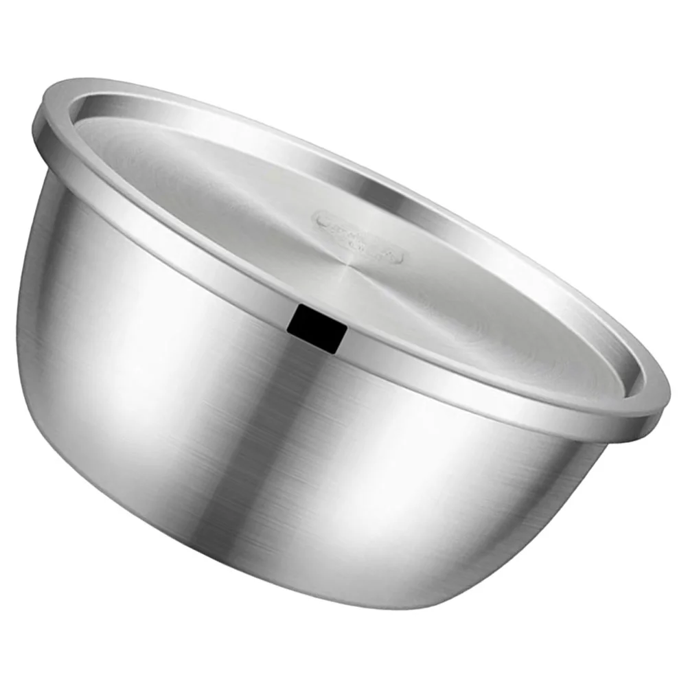 Dough Bowl Vegetable Container Soup Bowl Metal Cereal Bowl Container Lid Salad Bowl Lid Grade Nesting Bowls
Dough Bowl Vegetable Container Soup Bowl Metal Cereal Bowl Container Lid Salad Bowl Lid Grade Nesting Bowls