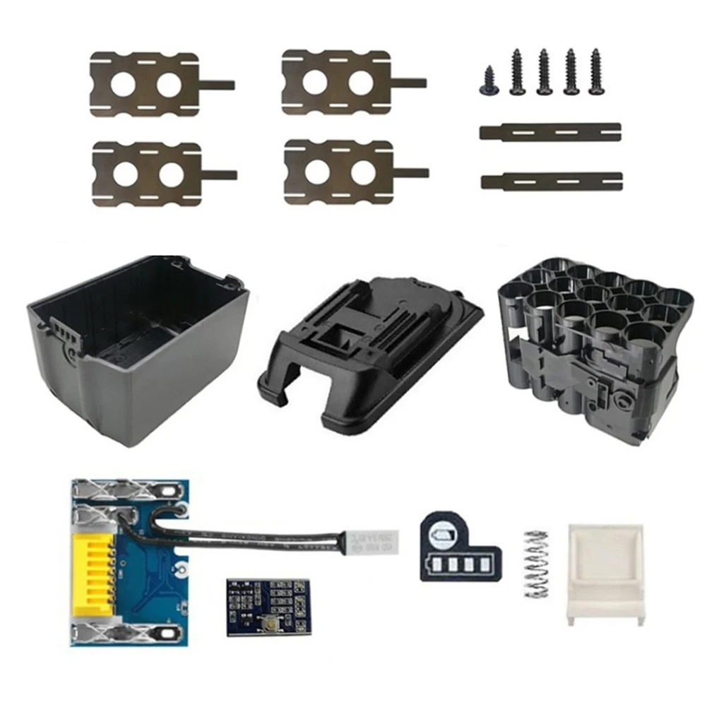 Li-ion Battery Plastic Case PCB Circuit Board Shell For BL1890 BL1860 18V Lithium Battery Without Battery Core Component
Li-ion Battery Plastic Case PCB Circuit Board Shell For BL1890 BL1860 18V Lithium Battery Without Battery Core Component