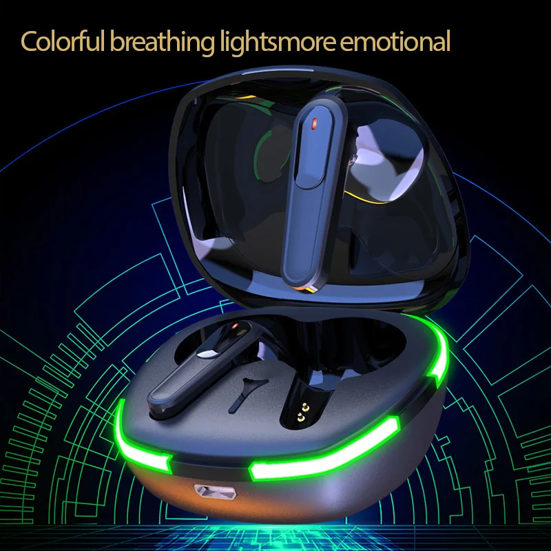 TWS Pro60 Wireless Headset Bluetooth Smart Touch Noise Reduction Delay Free High Quality In Ear Two Sided Stereo Sports Headset
TWS Pro60 Wireless Headset Bluetooth Smart Touch Noise Reduction Delay Free High Quality In Ear Two Sided Stereo Sports Headset