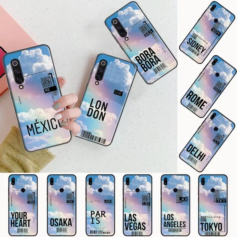 Rainbow Sky air Ticket Phone Case black For Xiaomi Redmi mi note 7 8t 9 9t 9s 8 10 10t 11 pro lite K20 max 3
Rainbow Sky air Ticket Phone Case black For Xiaomi Redmi mi note 7 8t 9 9t 9s 8 10 10t 11 pro lite K20 max 3