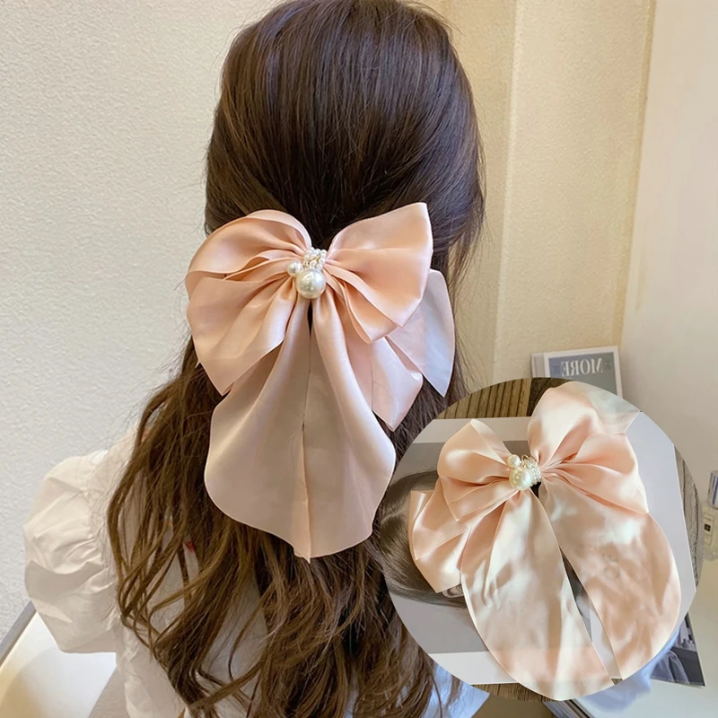 Retro Women Hair Accessories Bowknot Pearl Braided Hairpins Headdresses Summer Girls Princess Hairclips Fashion Headwear Gift
Retro Women Hair Accessories Bowknot Pearl Braided Hairpins Headdresses Summer Girls Princess Hairclips Fashion Headwear Gift