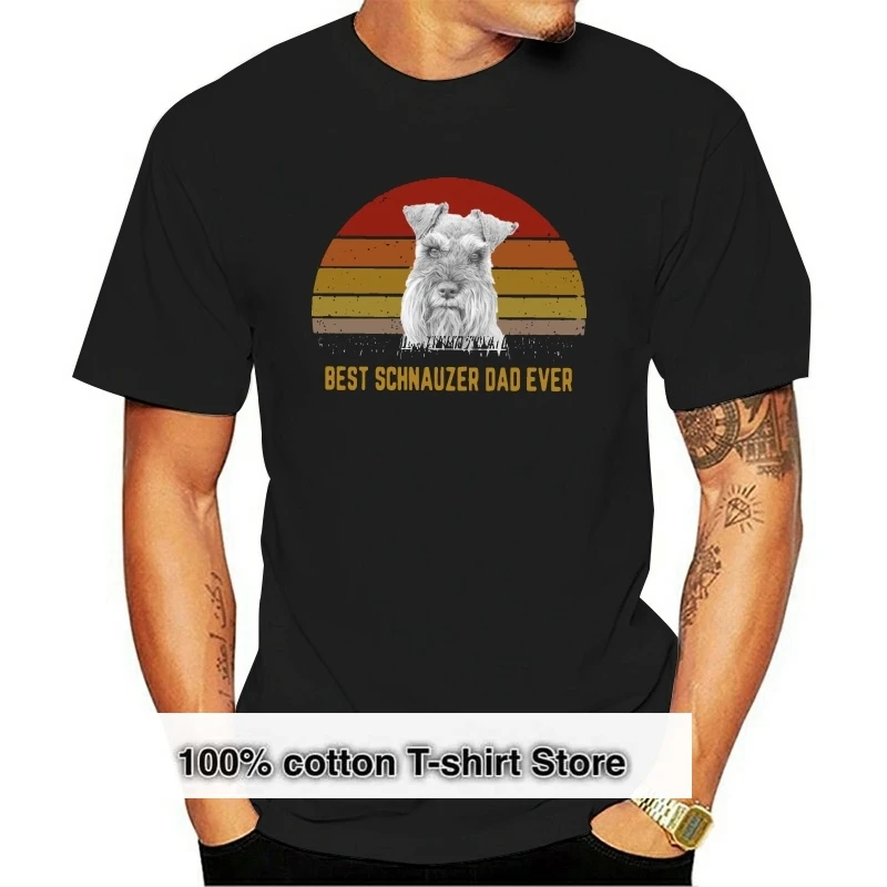 Men Funny T Shirt Fashion tshirt Best Schnauzer Dad Ever Vintage Version(1) Women t-shirt
Men Funny T Shirt Fashion tshirt Best Schnauzer Dad Ever Vintage Version(1) Women t-shirt