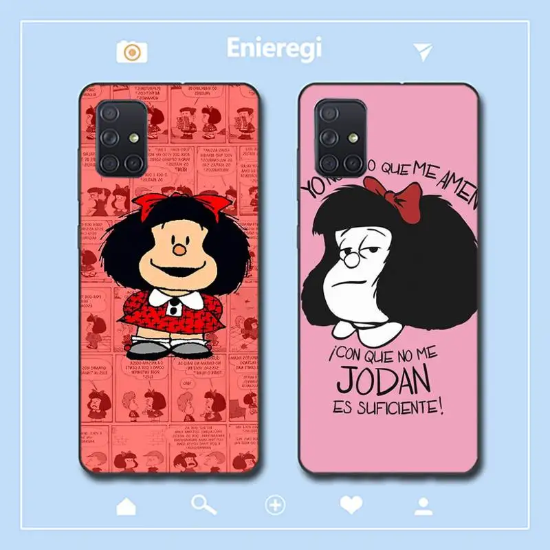 Hot Mafalda Phone Case for Samsung A51 01 50 71 21S 70 31 40 30 10 20 S E 11 91 A7 A8 2018
Hot Mafalda Phone Case for Samsung A51 01 50 71 21S 70 31 40 30 10 20 S E 11 91 A7 A8 2018