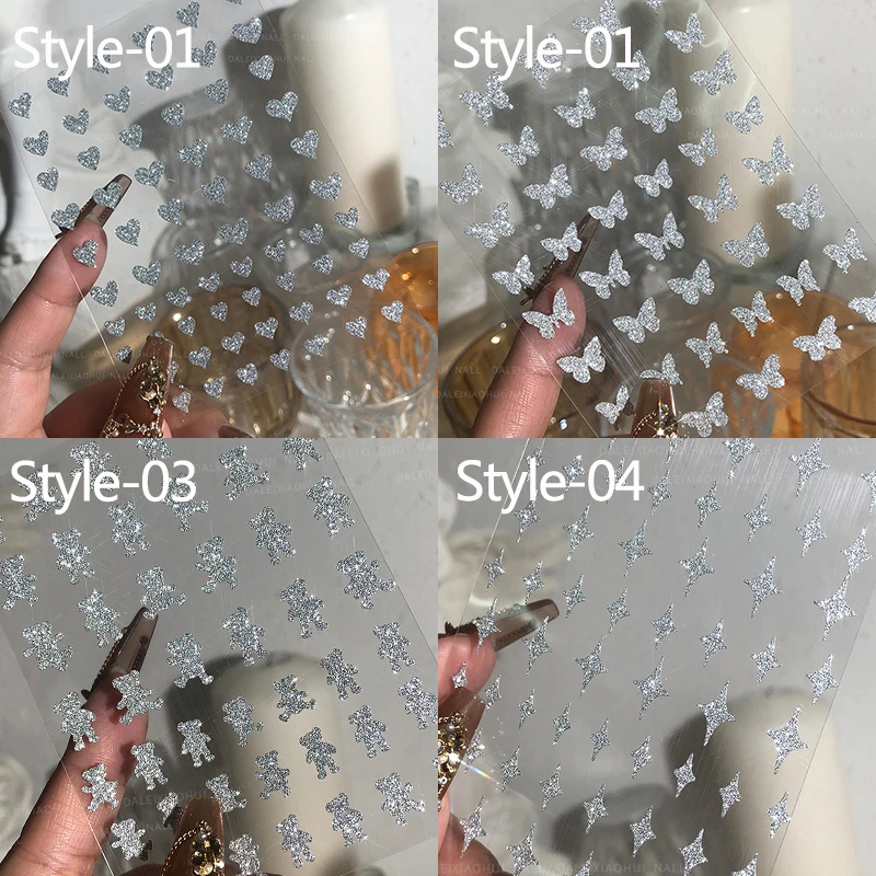 1 шт. 3D наклейки для ногтей | Красота и здоровье
