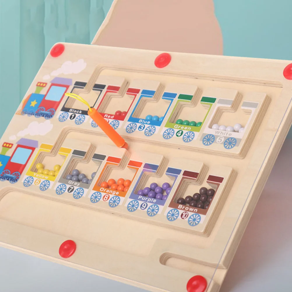 Magnetic Color and Number Board Wooden Montessori Fine Motor Skills Toys for Kids
Magnetic Color and Number Board Wooden Montessori Fine Motor Skills Toys for Kids