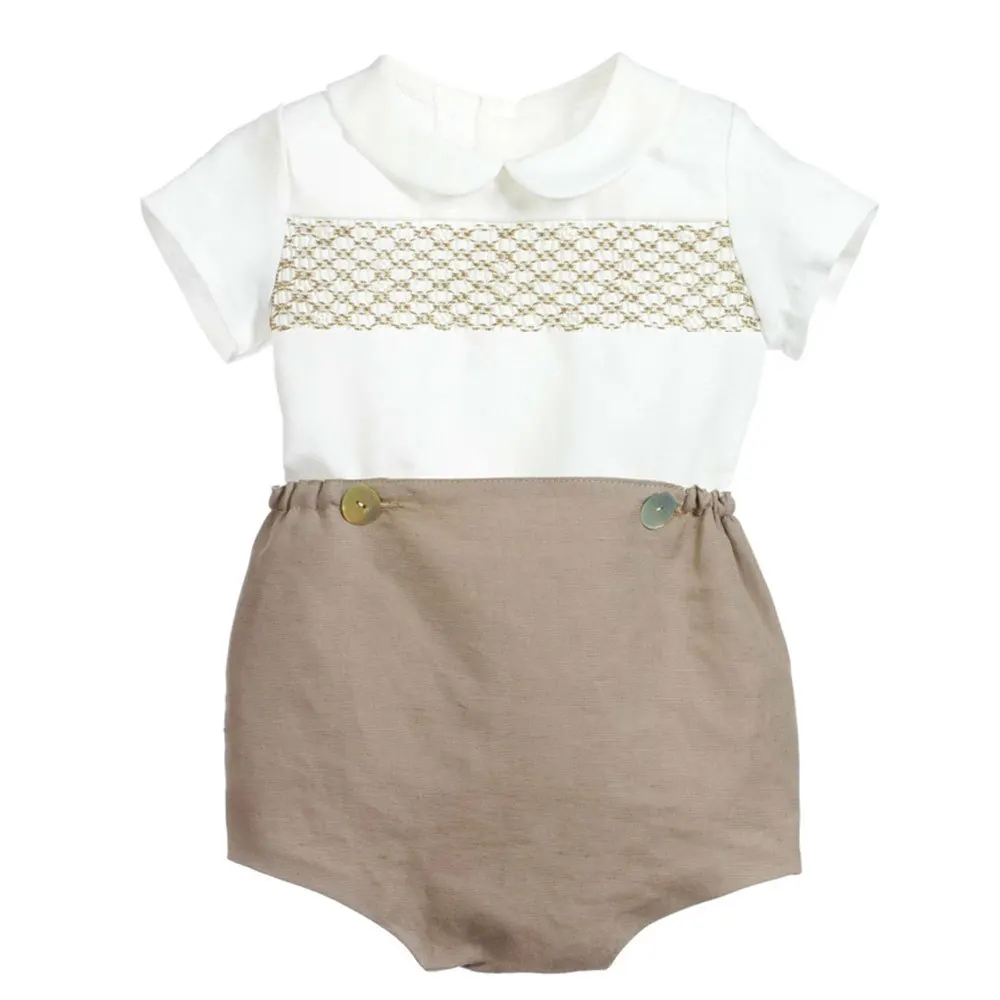 Children's Clothing New Children's Suit Cotton Linen Short Sleeve High-end Baby Clothing
Children's Clothing New Children's Suit Cotton Linen Short Sleeve High-end Baby Clothing