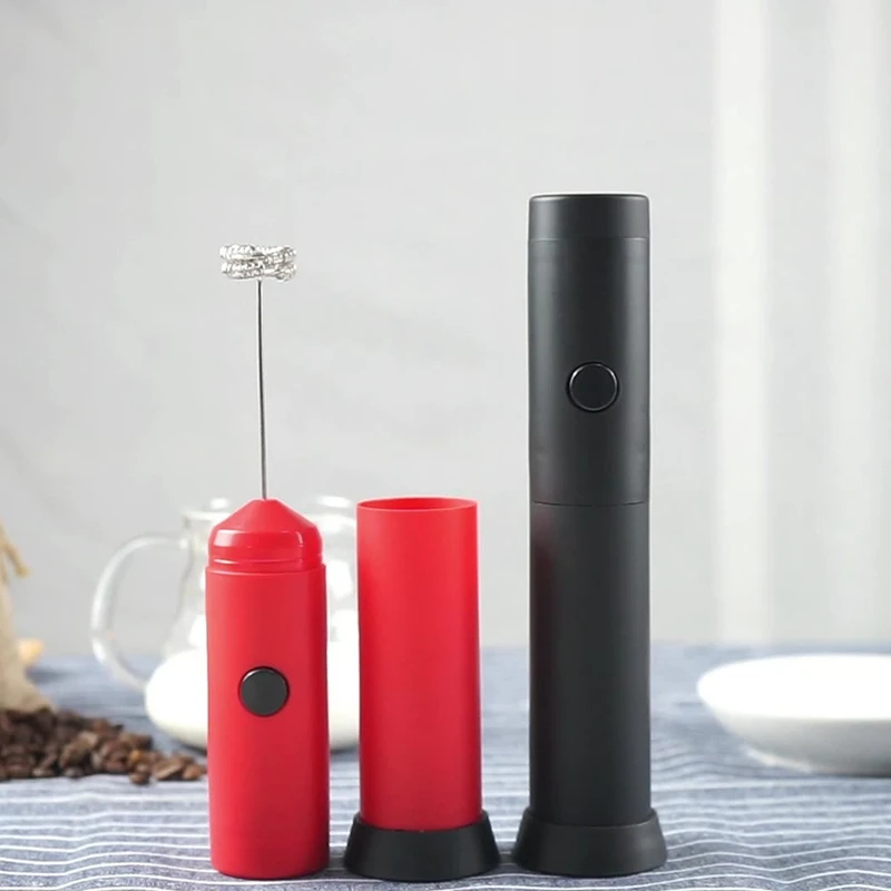 Handheld Electric Egg Beater Mini Foamer Milk Frother Bubbler Coffee Blender Kitchen Stirrer Cooking Tool
Handheld Electric Egg Beater Mini Foamer Milk Frother Bubbler Coffee Blender Kitchen Stirrer Cooking Tool