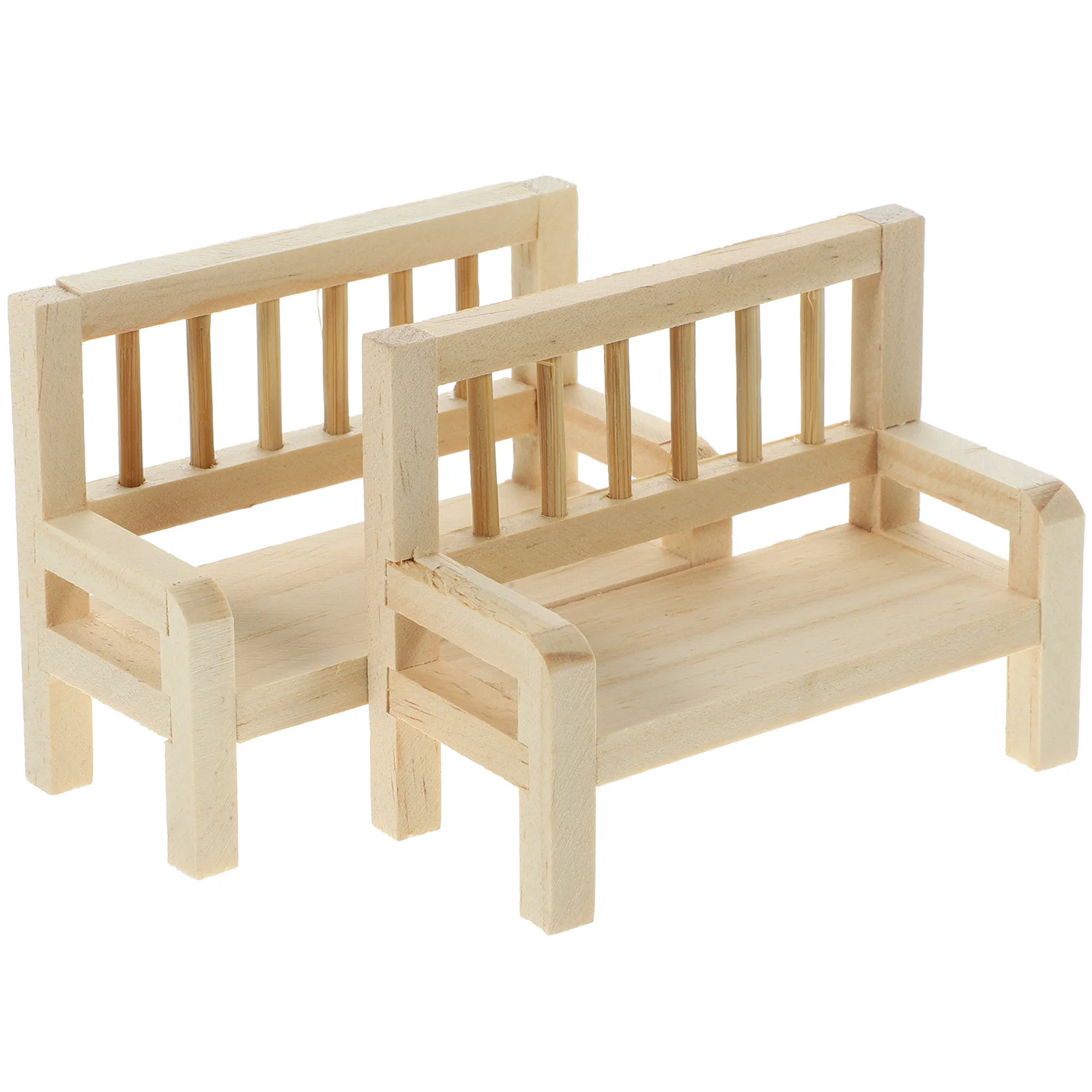 2 Pcs Decorate Dollhouse Chair Mini Houses Miniature Garden Figurines Wood Furniture Models Chairs Chaise
2 Pcs Decorate Dollhouse Chair Mini Houses Miniature Garden Figurines Wood Furniture Models Chairs Chaise