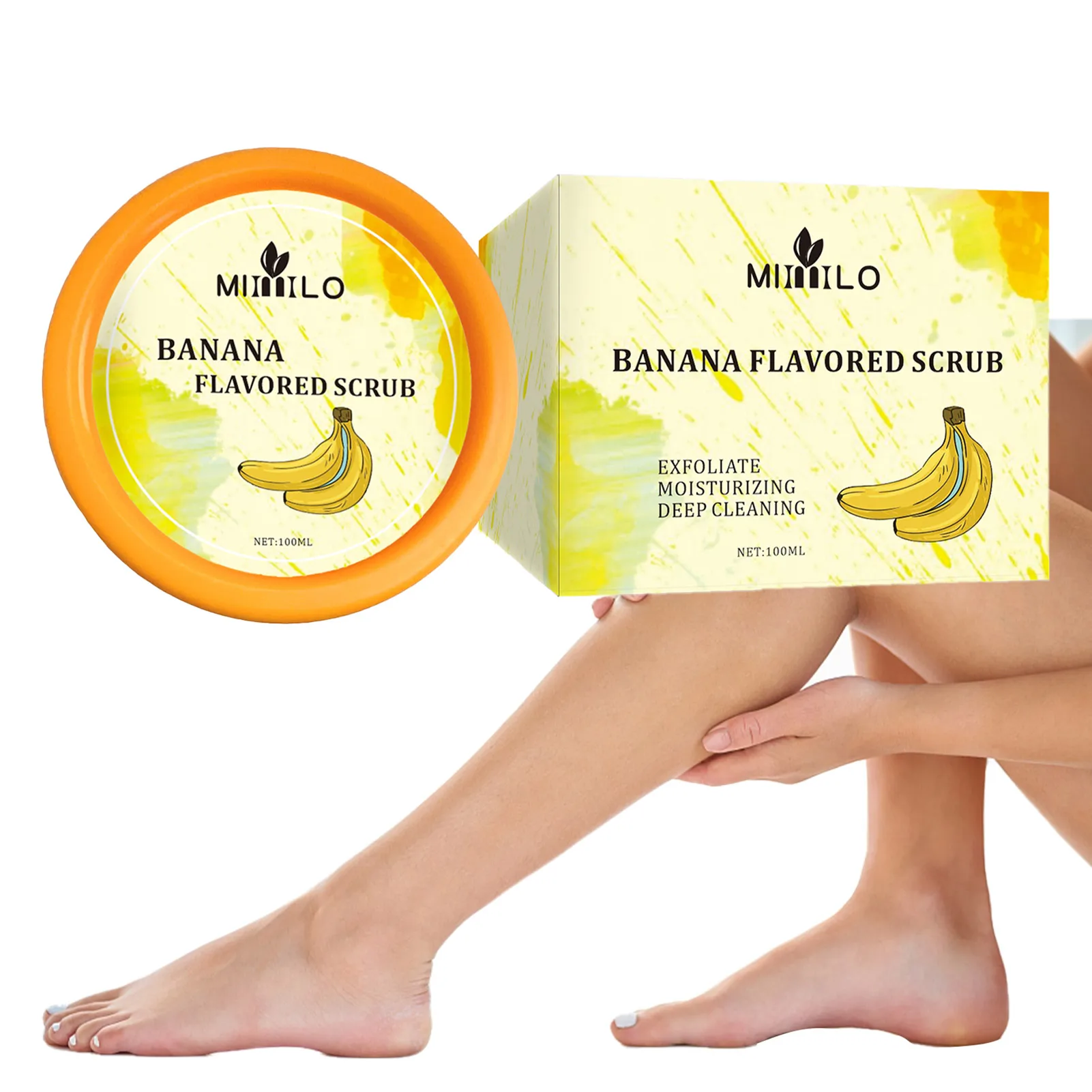 Скраб с банановым ароматом, увлажняющие скрабы для тела, скраб для отшелушивания, увлажняющий целлюлитный массажер, личный глубокий крем дл...
Скраб с банановым ароматом, увлажняющие скрабы для тела, скраб для отшелушивания, увлажняющий целлюлитный массажер, личный глубокий крем дл...