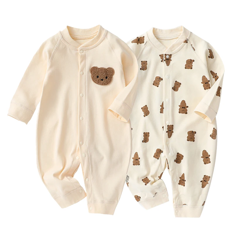 Cute Baby Romper Cartoon Bear Long Sleeve Jumpsuit Autumn Winter Warm Newborn Cotton Bodysuit Infant One Piece Pajamas Clothes
Cute Baby Romper Cartoon Bear Long Sleeve Jumpsuit Autumn Winter Warm Newborn Cotton Bodysuit Infant One Piece Pajamas Clothes