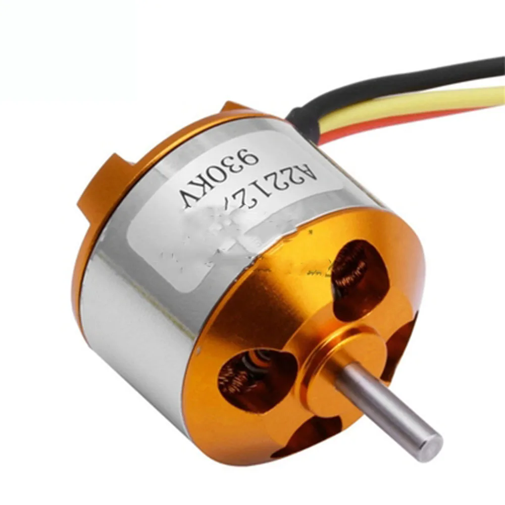 Бесщеточный двигатель A2212 930KV 1000KV 1400KV 2200KV 2450KV для РУ самолета мультикоптера