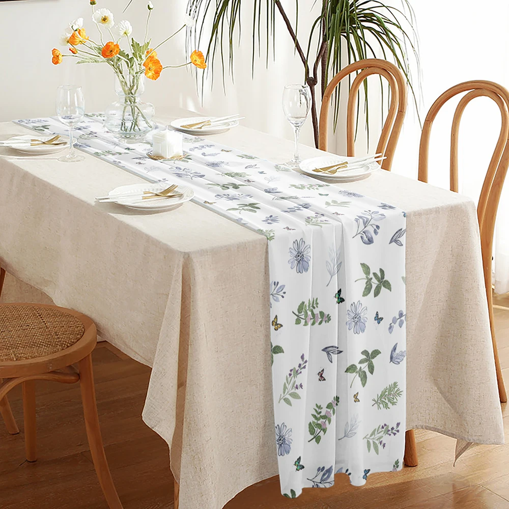 Wedding Table Runner Sheer Chiffon Flower Printed Table Runners Party Wedding Christmas Birthday Hotel Tablecloths Decoration
Wedding Table Runner Sheer Chiffon Flower Printed Table Runners Party Wedding Christmas Birthday Hotel Tablecloths Decoration