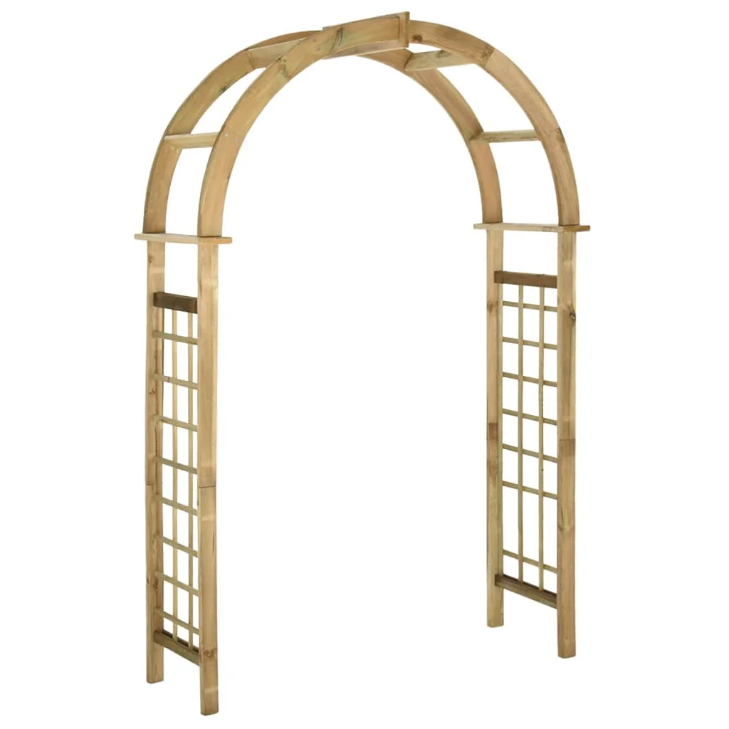 Garden Trellis Arch, Impregnated Pinewood Patio Canopy, Garden Decoration, 138 x 58 x 237 cm
Garden Trellis Arch, Impregnated Pinewood Patio Canopy, Garden Decoration, 138 x 58 x 237 cm