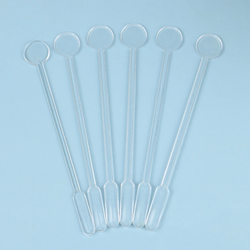 50Pcs Plastic Long Handle Spoon Transparent Stirring Stick Resin Color Mixing Spoons
50Pcs Plastic Long Handle Spoon Transparent Stirring Stick Resin Color Mixing Spoons