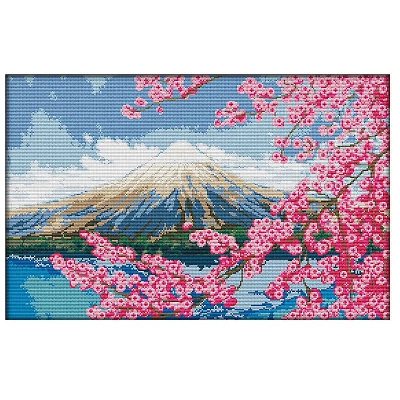 A63I Cross Stitch Kits Pre-Printed Cross Stiching Stamped Cross Stitch Kit DIY Art Crafts For Beginners 11CT-Mount Fuji
A63I Cross Stitch Kits Pre-Printed Cross Stiching Stamped Cross Stitch Kit DIY Art Crafts For Beginners 11CT-Mount Fuji