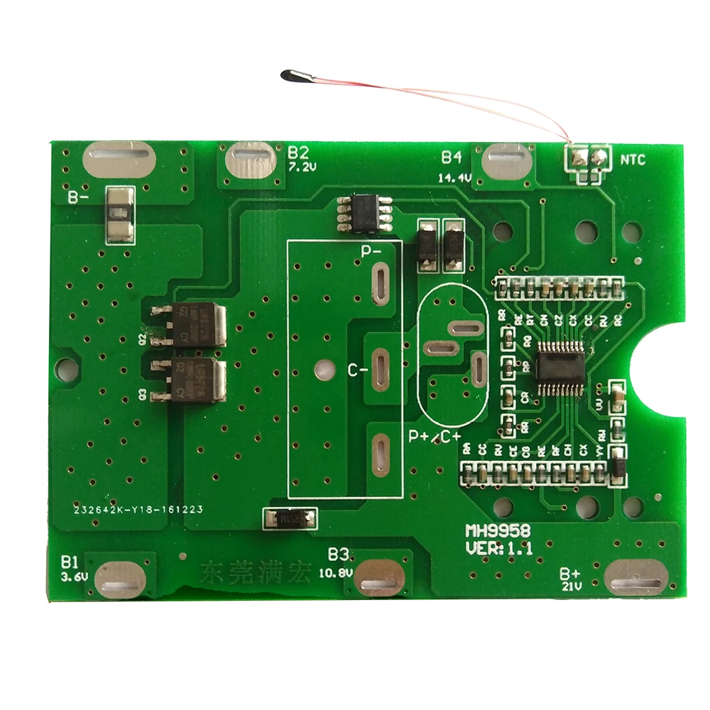 Brand New PCB Board Board Temperature 18V 21V 1pcs 4.25V 5S 20A 8-20A 89*64(mm) Accessories Power Charge Board
Brand New PCB Board Board Temperature 18V 21V 1pcs 4.25V 5S 20A 8-20A 89*64(mm) Accessories Power Charge Board