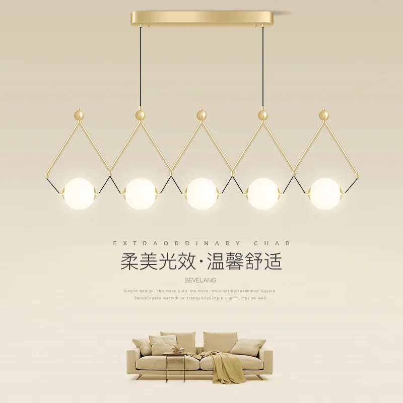 Dining room ceiling chandelier new Nordic creative bar lamp modern minimalist dining table living room lamp decoration LED lamp
Dining room ceiling chandelier new Nordic creative bar lamp modern minimalist dining table living room lamp decoration LED lamp