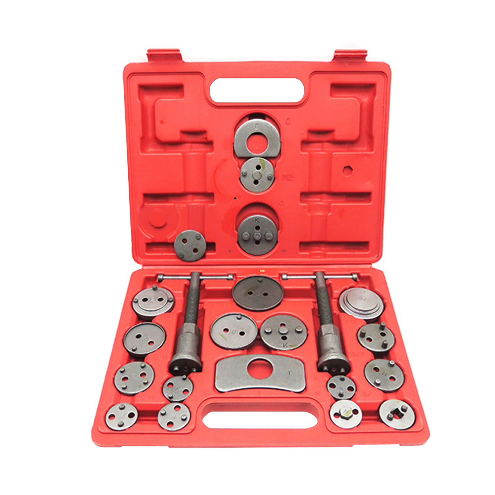 Universal Auto Disc Brake Pad Caliper Steel Wind Back Brake Piston Compressor Car Repair Tools 22 Pieces Set
Universal Auto Disc Brake Pad Caliper Steel Wind Back Brake Piston Compressor Car Repair Tools 22 Pieces Set