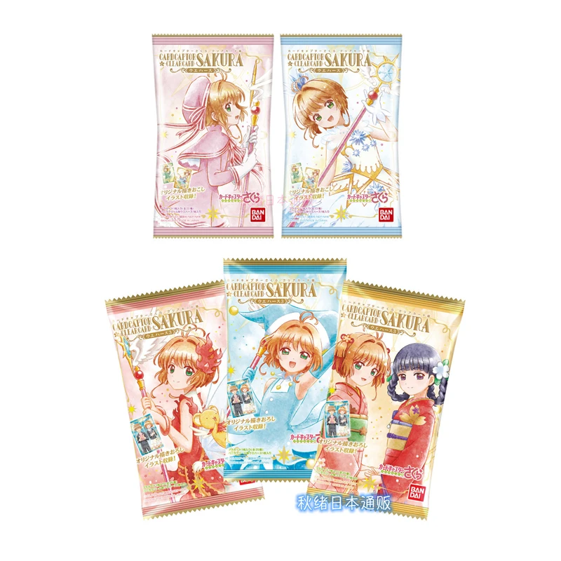 Bandai Genuine Card Captor Sakura CLEAR CARD Sakura Kinomoto Li Syaoran Action Figure Model Card Blind Box Toys
Bandai Genuine Card Captor Sakura CLEAR CARD Sakura Kinomoto Li Syaoran Action Figure Model Card Blind Box Toys