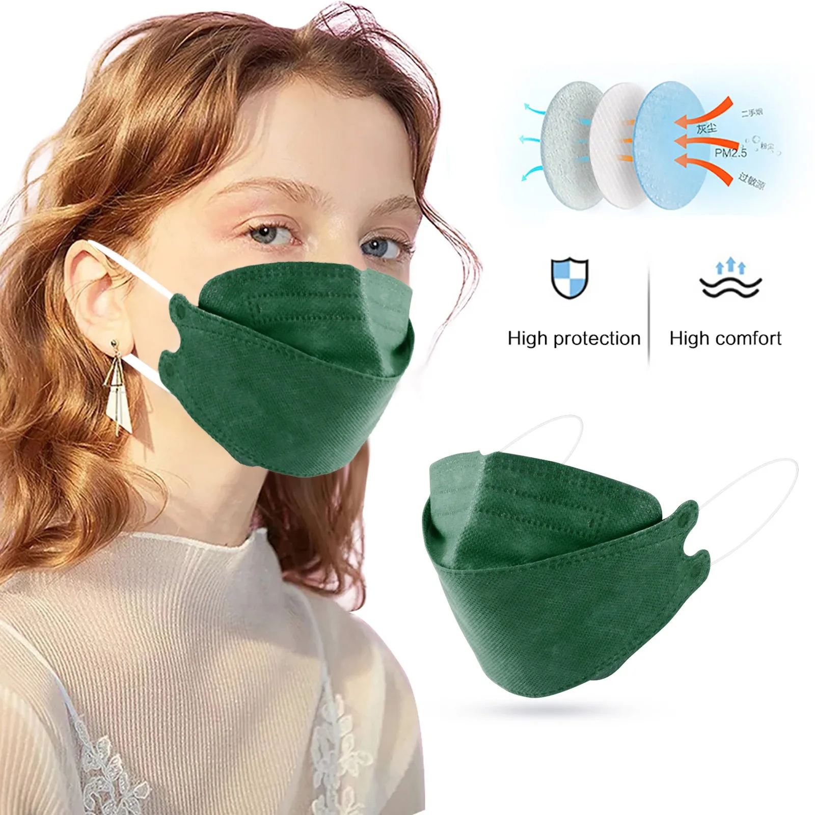 5-100pcs Adult Outdoor Face Mask Fish Style Solid Non Woven Face Masks Mascarillas Faciales Masque Jetables Halloween Cosplay
5-100pcs Adult Outdoor Face Mask Fish Style Solid Non Woven Face Masks Mascarillas Faciales Masque Jetables Halloween Cosplay