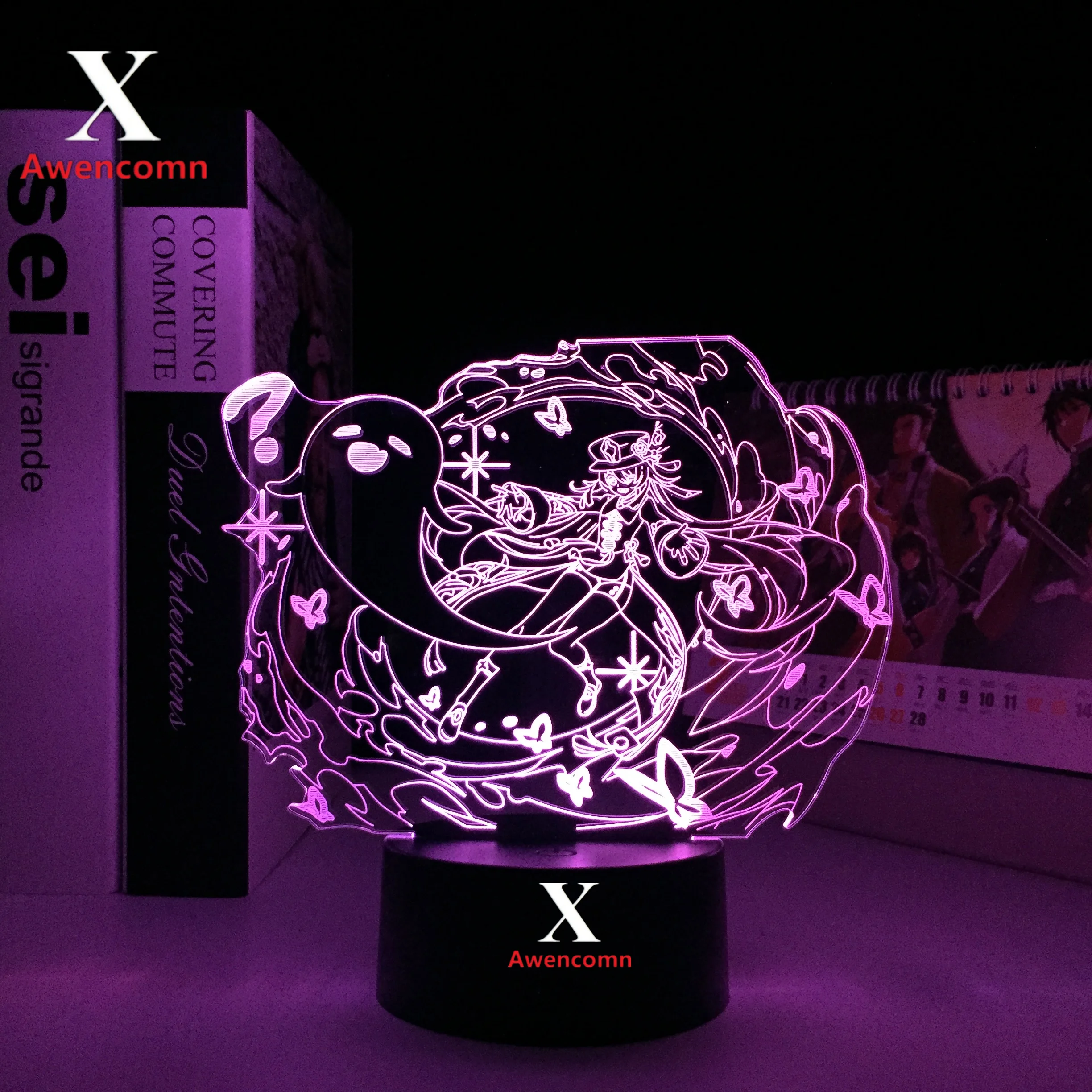 Genshin Impact Game Figure 3D Night Light LED Lamp Genshin Hu Tao Acrylic LED Lamp
Genshin Impact Game Figure 3D Night Light LED Lamp Genshin Hu Tao Acrylic LED Lamp