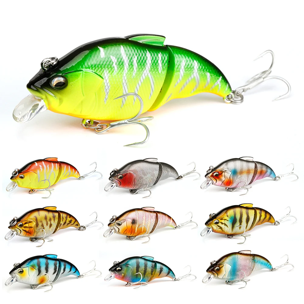 Multi Sections Fishing Lure 72mm 10.5g Vibration Floating Lure Jointed Crankbait Swimbait Artificial Swimbait Fishing Tackle
Multi Sections Fishing Lure 72mm 10.5g Vibration Floating Lure Jointed Crankbait Swimbait Artificial Swimbait Fishing Tackle