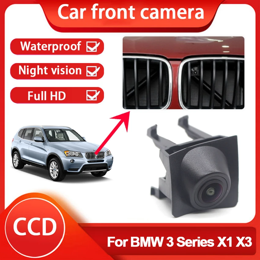 

Камера Переднего Вида 170deg Fisheye 1280*720P AHD с логотипом решетки для BMW 3 серии X1 X3