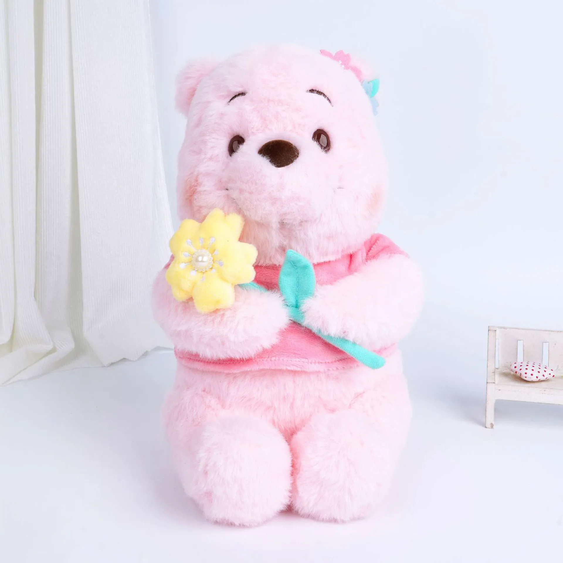 Оригинальная мультяшная кукла «вишневый цвет», Винни-Пух, розовый пух, медведь, плюшевая игрушка, Винни-Пух, подарок, кавайные мягкие игрушки
Оригинальная мультяшная кукла «вишневый цвет», Винни-Пух, розовый пух, медведь, плюшевая игрушка, Винни-Пух, подарок, кавайные мягкие игрушки