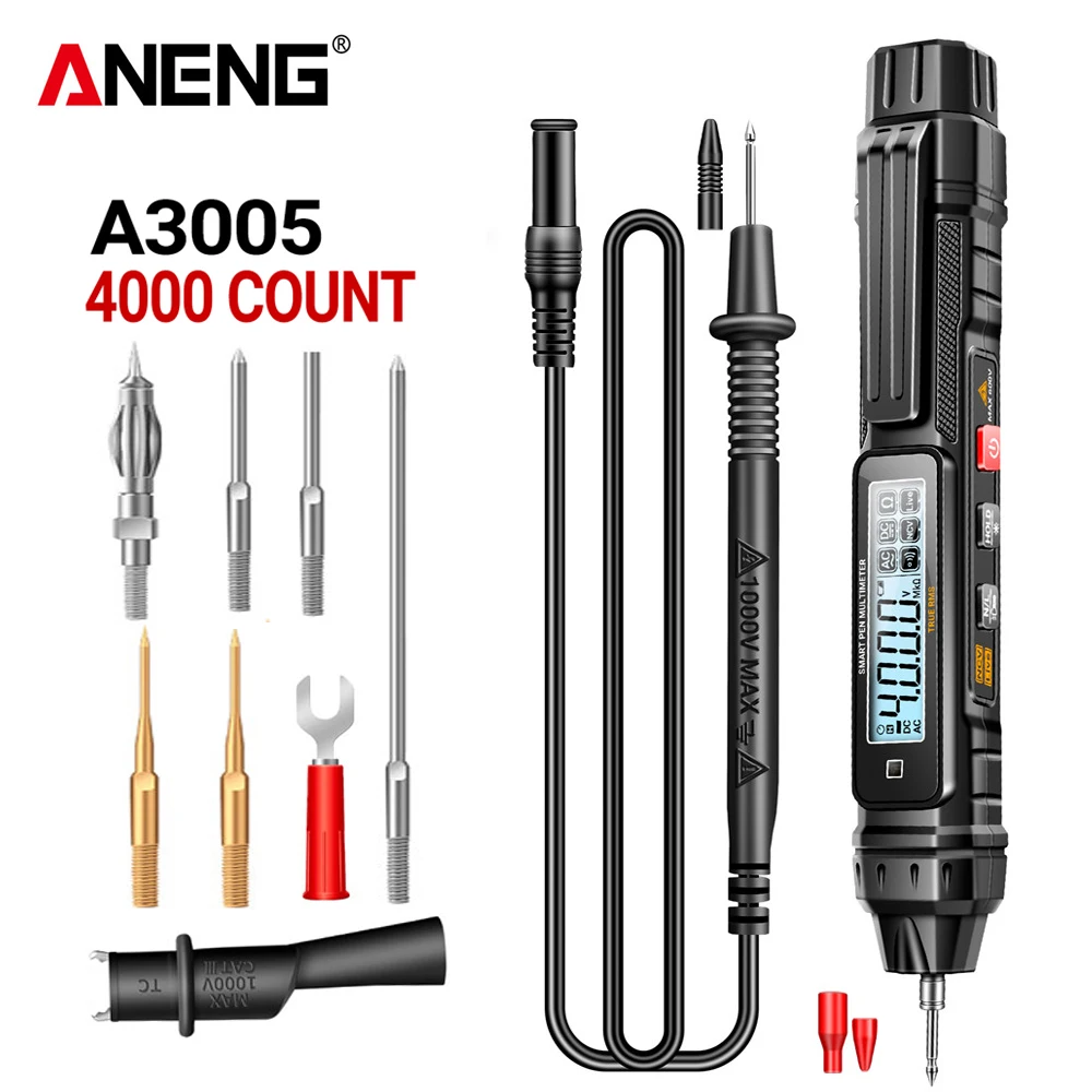 Цифровой мультиметр ANENG A3005 ручка тестер напряжения постоянного и переменного тока детектор нулевой линии в реальном времени зуммер ом тест...
Цифровой мультиметр ANENG A3005 ручка тестер напряжения постоянного и переменного тока детектор нулевой линии в реальном времени зуммер ом тест...