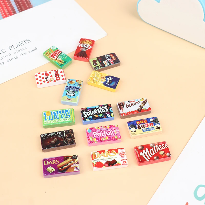 10pcs/lot Dollhouse Miniature Supermarket Food Resin Snacks Kitchen Decor Potato Chips Pretend Play Food Toys 28*16mm
10pcs/lot Dollhouse Miniature Supermarket Food Resin Snacks Kitchen Decor Potato Chips Pretend Play Food Toys 28*16mm