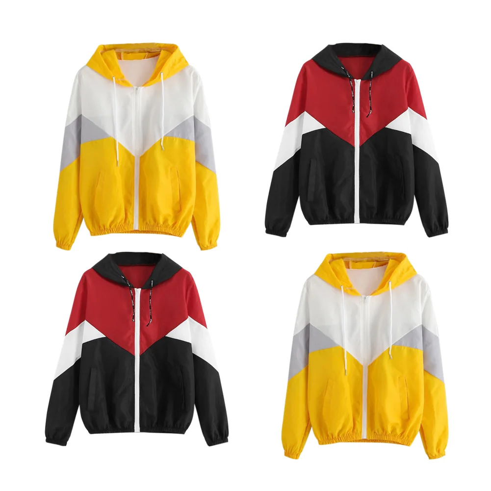 Korean Spring Autumn Jackets Youth Women Long Sleeve Fashion Slim Cardigan Patchwork Hooded Ladies Daily Streetwear Tops S-L
Korean Spring Autumn Jackets Youth Women Long Sleeve Fashion Slim Cardigan Patchwork Hooded Ladies Daily Streetwear Tops S-L