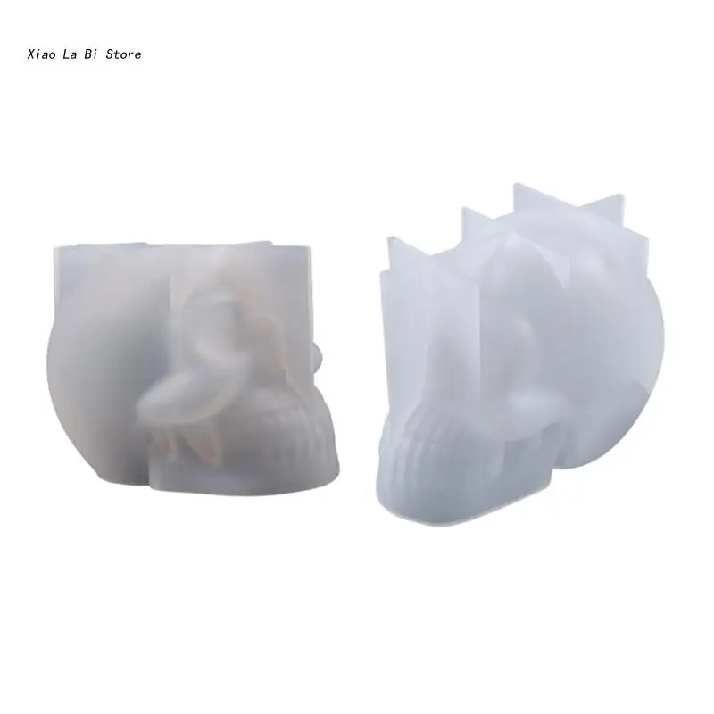 Силиконовые формы XXFD в виде черепа на Хэллоуин, 3D форма в виде черепа для изготовления украшений «сделай сам»
Силиконовые формы XXFD в виде черепа на Хэллоуин, 3D форма в виде черепа для изготовления украшений «сделай сам»