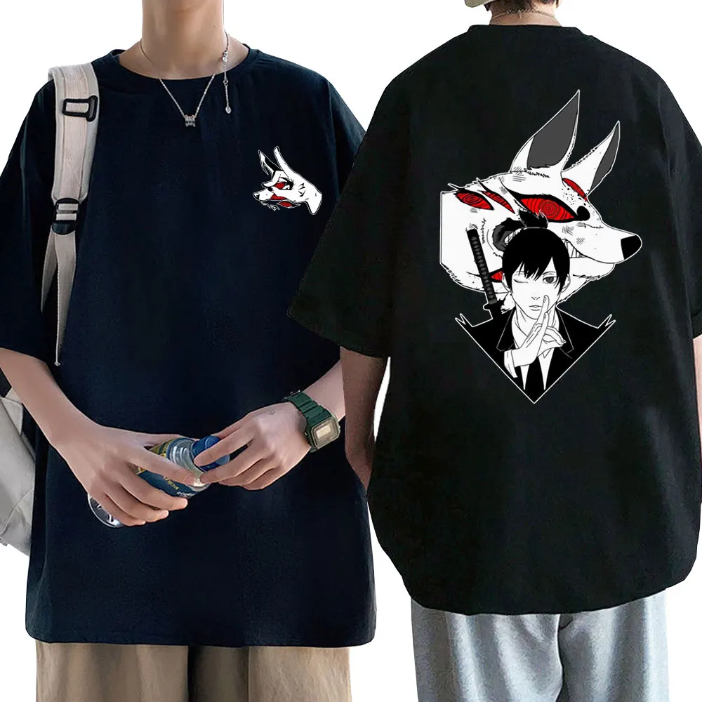 Japanese Anime Chainsaw Man Hayakawa Aki Fox Devil Kon Graphic T Shirts Men Women Fashion Oversized Tshirt Manga Trend T-shirt
Japanese Anime Chainsaw Man Hayakawa Aki Fox Devil Kon Graphic T Shirts Men Women Fashion Oversized Tshirt Manga Trend T-shirt