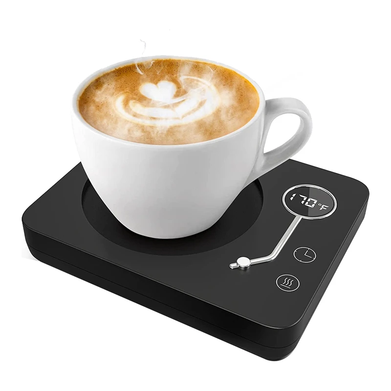 1 Pcs Mug Warmer For Coffee With Auto Shut Off Timer Portable Coffee Beverage Warmer For Desk Office Cup Warmer Black US Plug
1 Pcs Mug Warmer For Coffee With Auto Shut Off Timer Portable Coffee Beverage Warmer For Desk Office Cup Warmer Black US Plug