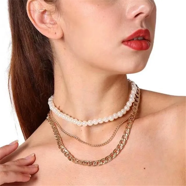 Europe And The United States Sell 3-layer Necklace, Simple, Beautiful, Fashionable And Generous
Europe And The United States Sell 3-layer Necklace, Simple, Beautiful, Fashionable And Generous