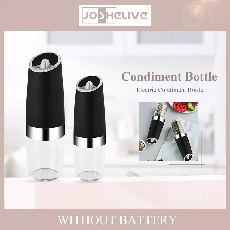 Pepper Mill Automatic Gravity Induction Stainless Steel Pepper Grinder Salt And Pepper Mill Home Kitchen Tool
Pepper Mill Automatic Gravity Induction Stainless Steel Pepper Grinder Salt And Pepper Mill Home Kitchen Tool