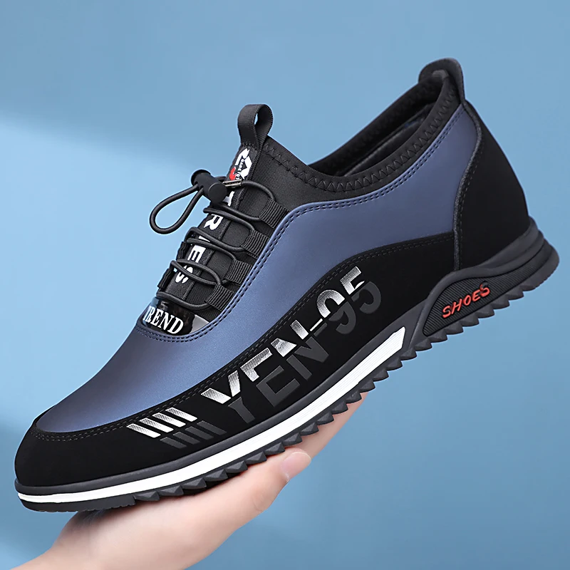 2023 New Men PU Leather Shoes Men's Casual Shoes Breathable Lightweight Black Sneakers Outdoor Driving Shoes Mens Business Shoes
2023 New Men PU Leather Shoes Men's Casual Shoes Breathable Lightweight Black Sneakers Outdoor Driving Shoes Mens Business Shoes