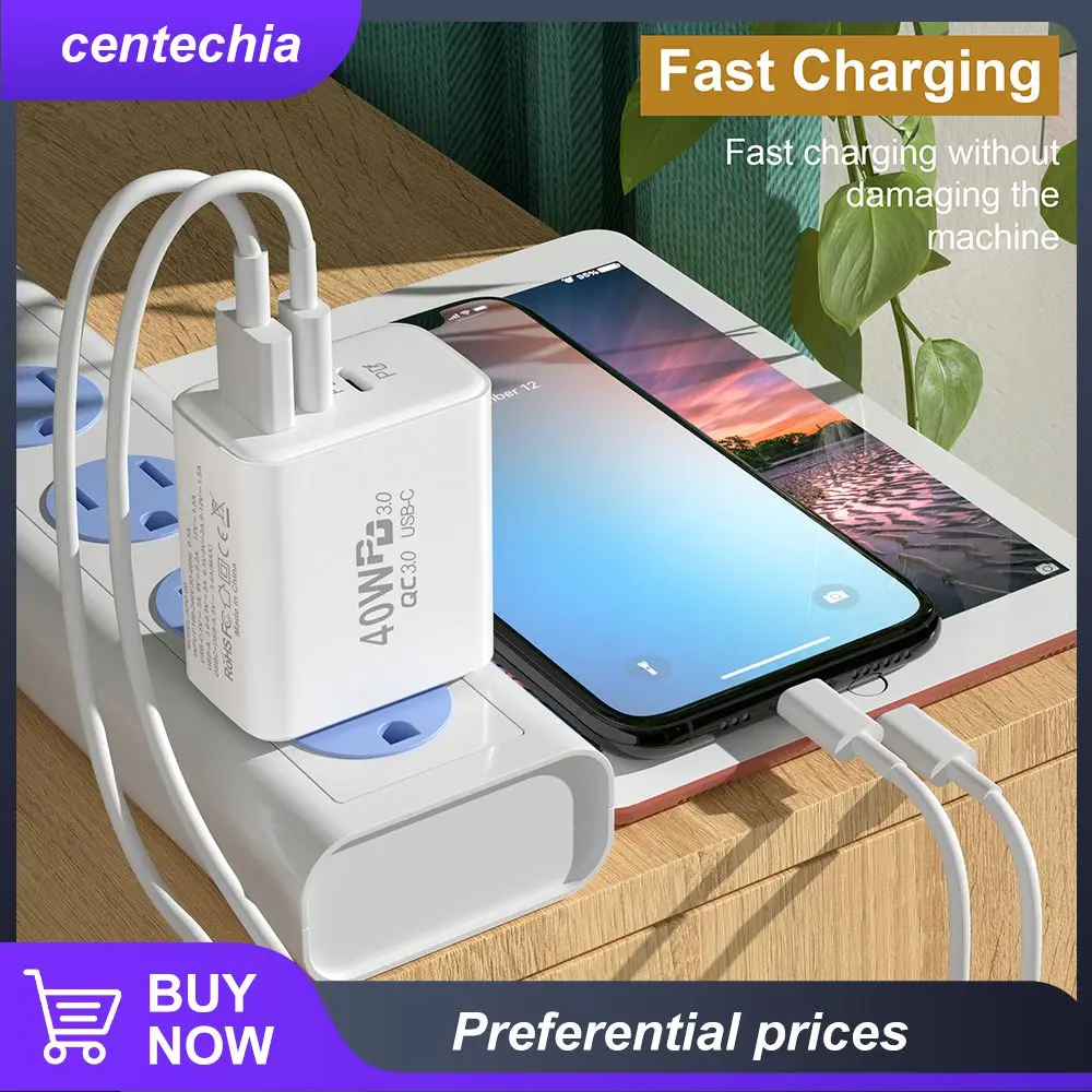 40w Travel Charging Portable Fast Charging Head Qc3.0 Durable Usb Charge For Apple 20w Fast Charging Wall Charger Adapter Type C
40w Travel Charging Portable Fast Charging Head Qc3.0 Durable Usb Charge For Apple 20w Fast Charging Wall Charger Adapter Type C